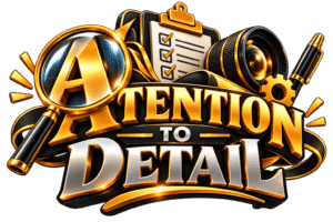 Attention to Detail Emblem