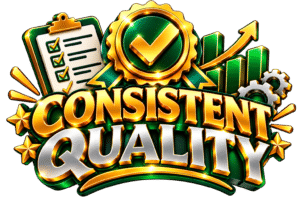 Consistent Quality 3D Emblem