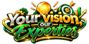 Your Vision, Our Experties Emblem
